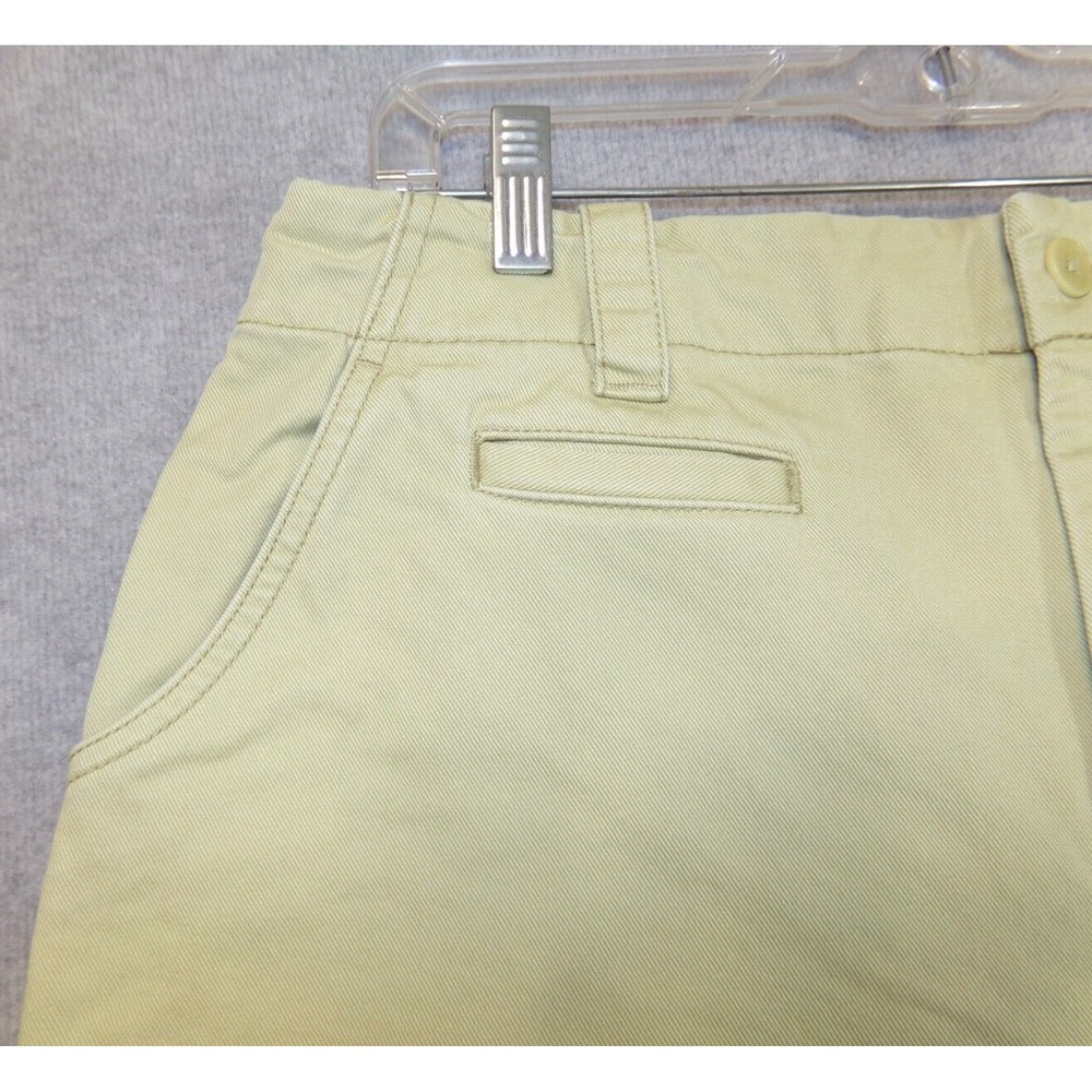 Madewell Pants Womens Pale Green Size 12 Relaxed Chino Wide Leg‎ Pants Cropped - Picture 2 of 7